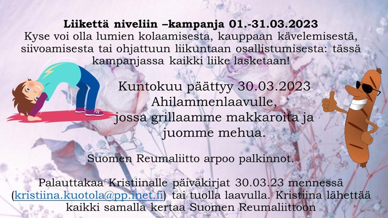 Tervetuloa Janakkalan Reuma ry